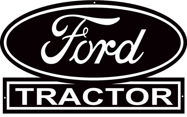 Ford Tractors Dealer Construction Vintage Style Metal Sign 15 x 24