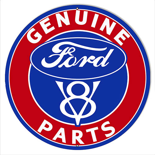 Ford Automobile Ps Gas Station Garage 14 x 14