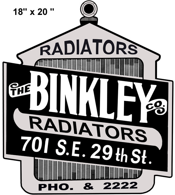 Binkley Radiators Gas Station 18x20