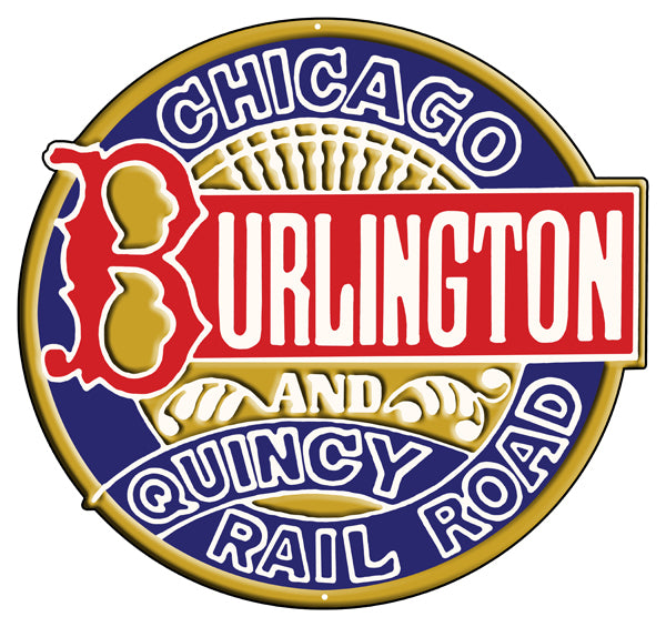 Chicago Burlington Railroad 14x14