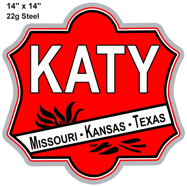 Katy MKT Railroad 14″x14″