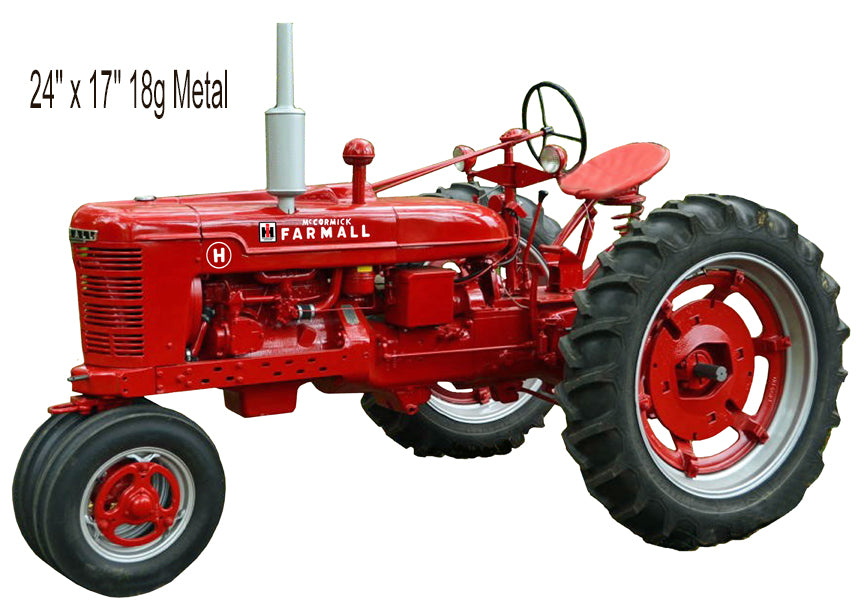 McCormick Tractor Country Vintage Style Metal Sign 17 x 24