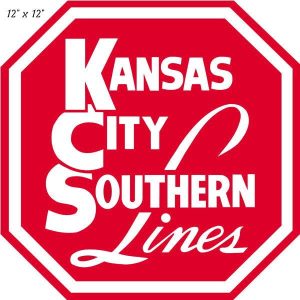 Southern Lines Railroad Herald 12x12