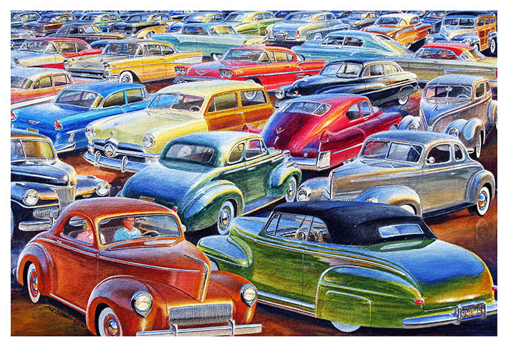 Hot Rod Collection Jack Schmitt 12×18