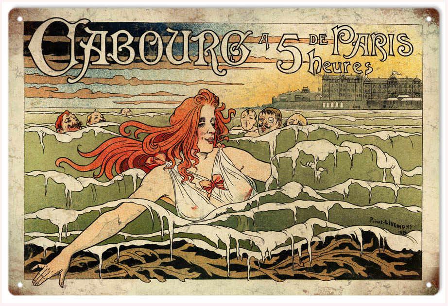 Cabourg Paris Travel 12x18