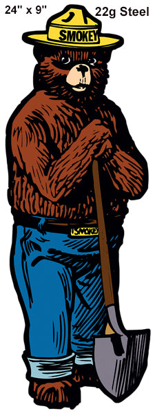 Smokey The Bear Animal 9×24