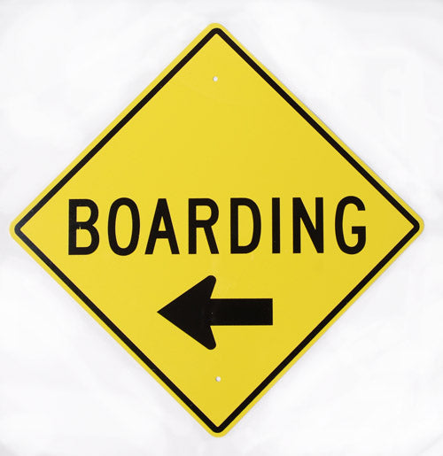 RR-6 Boarding- To Left Railroad 12x12