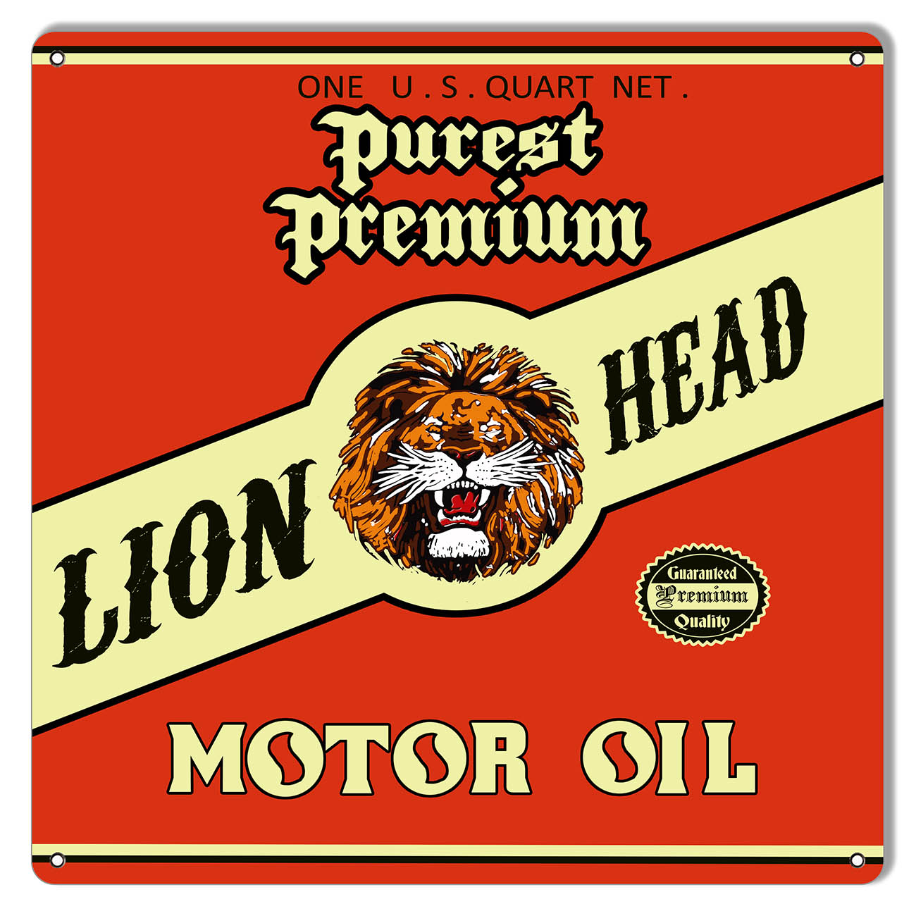 Lion Head Motor Oil 12×12