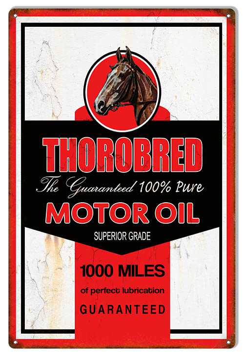 Thorobred Motor Oil 12×18