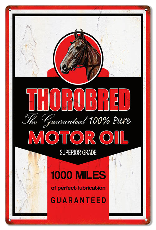 Thorobred Motor Oil 16×24