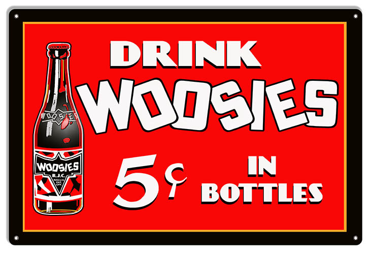 Woosies Beverage Drink 12×18