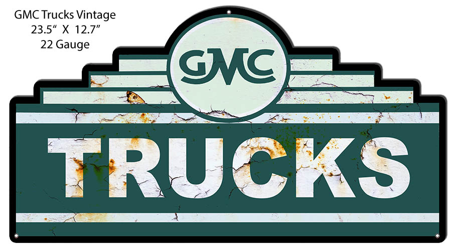 GMC Trucks 12.7×23.5
