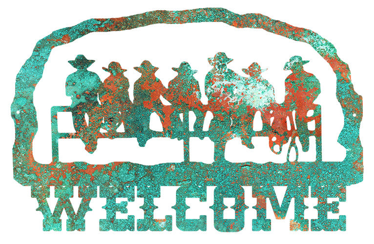 Welcome Cowboys Country 14.7×22.7