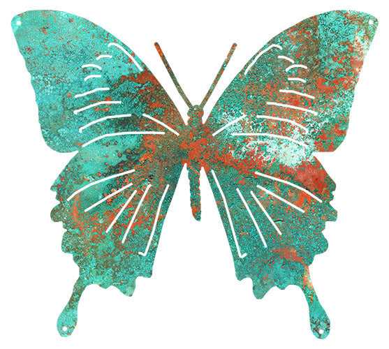 Butterfly Faux Patina 19.5×21.7