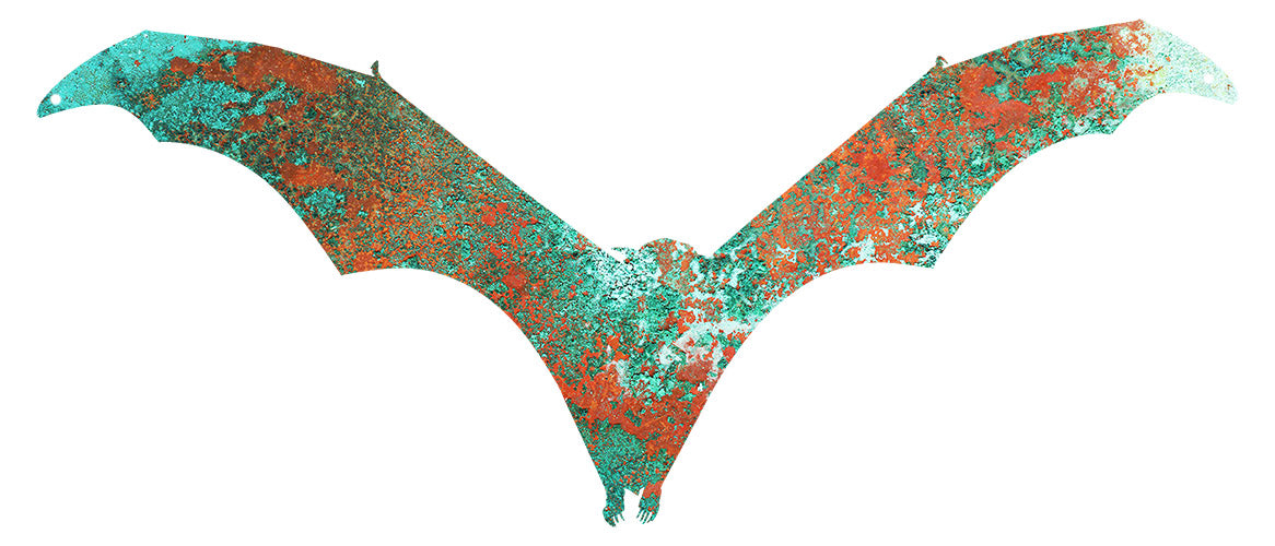 Bat Faux Patina 8.1×19.2