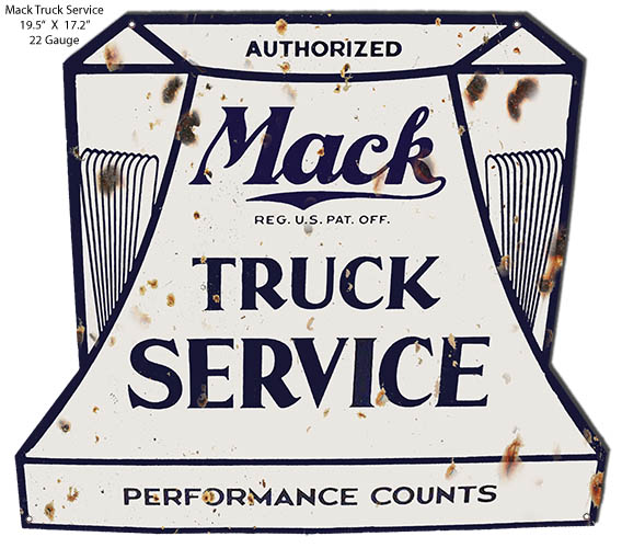 Mack Truck Service 17.2×19.5