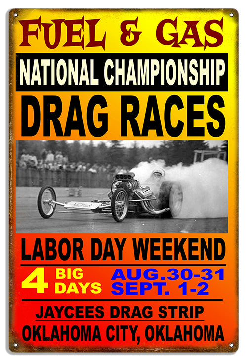 Oklahoma Drag Races Speedway 16×24