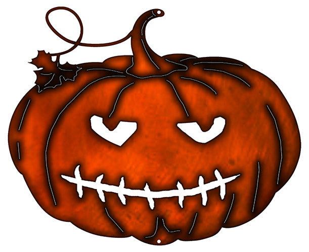 Jack O Lantern Fax Copper Finish 17.2×14.1