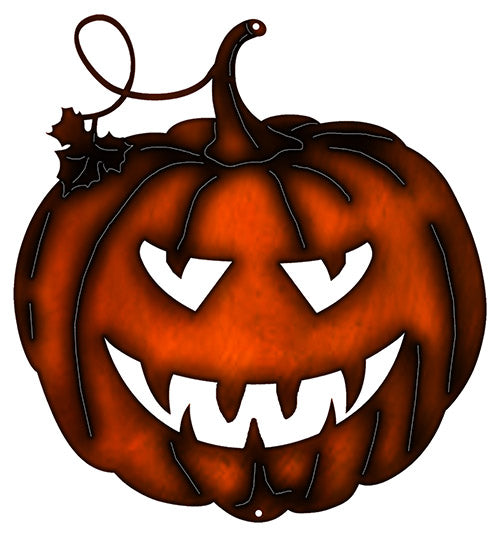 Jack O Lantern Fax Copper Finish 9.8×10.5