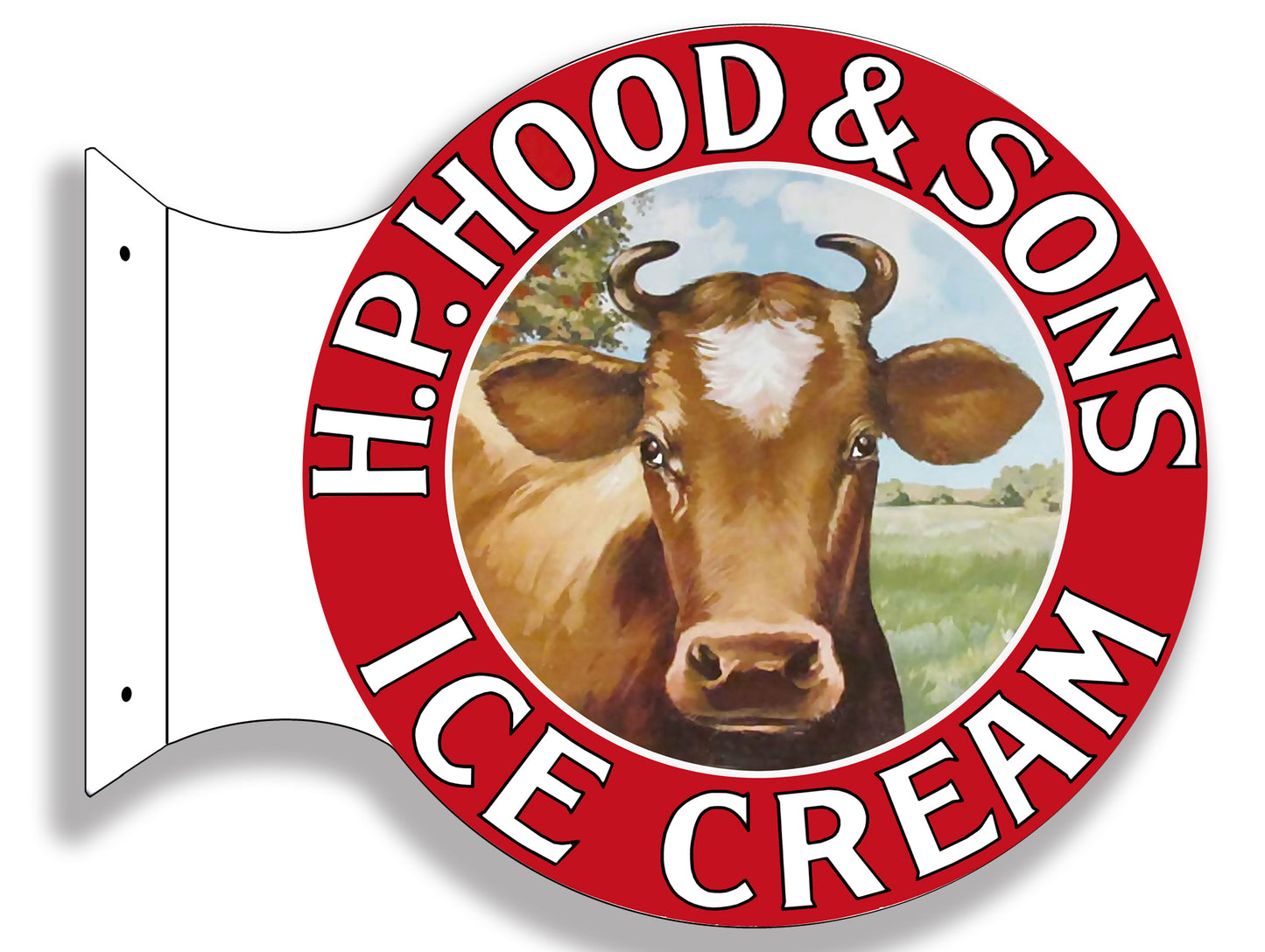 Hood And Sons Ice Cream 15″x 15″