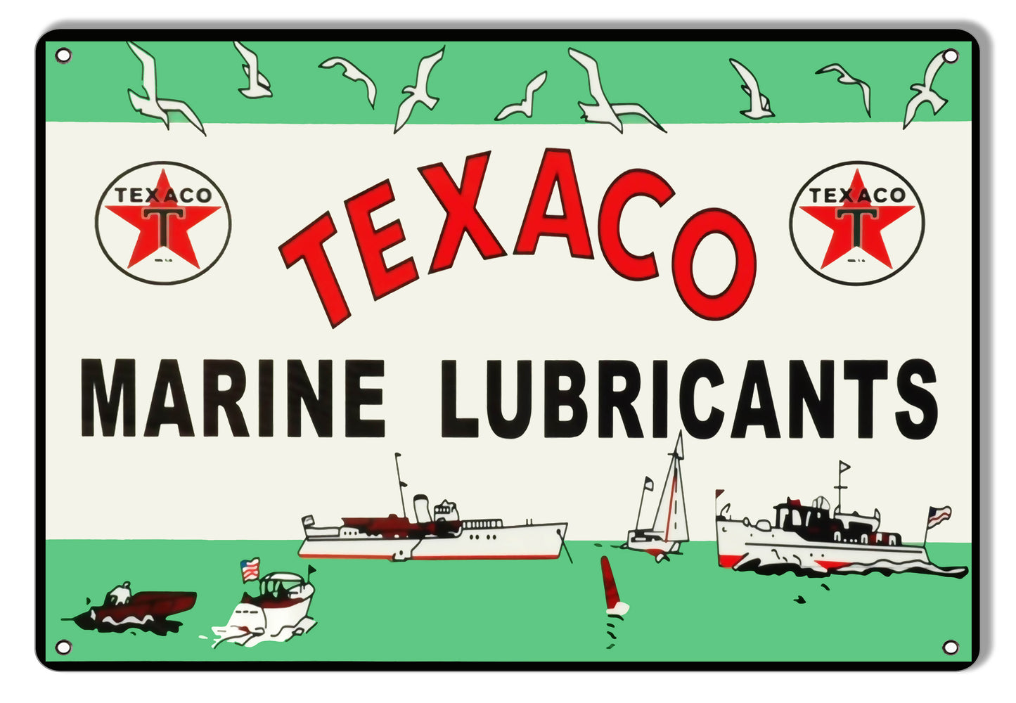 Texaco Maine Lubricants 9×12