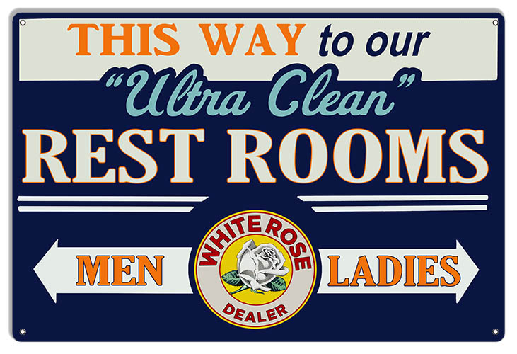 Restrooms White Rose Bathroom 12×18