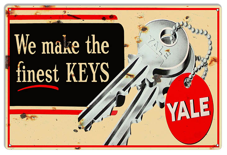 We Make The Finest Keys 12×18
