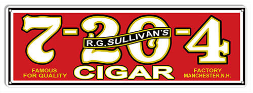 R.G. Sullivans Cigar 12×36