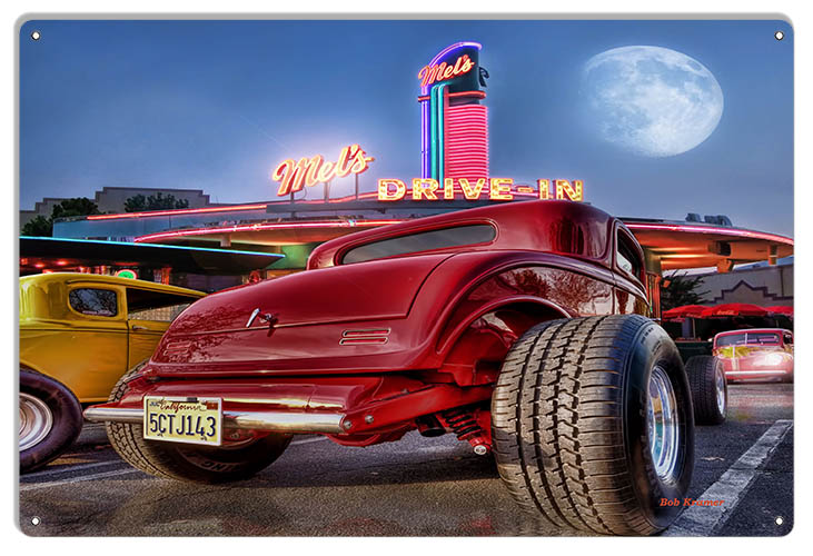 Mels Drive In Diner 12×18