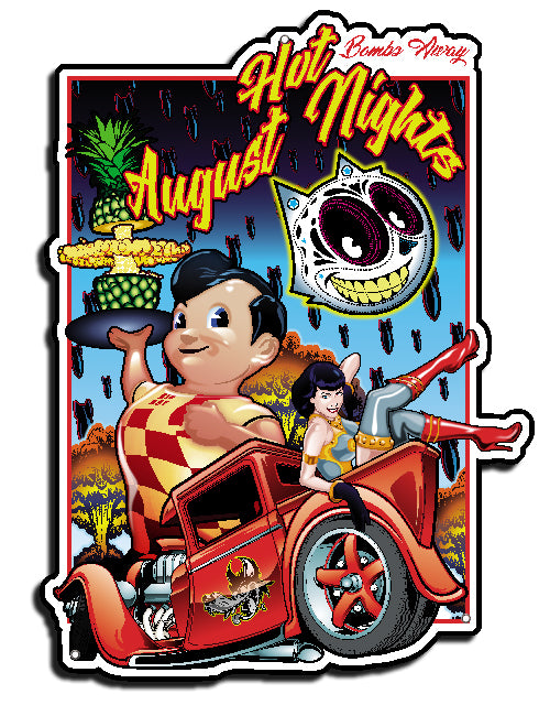 Hot August Nights 12×16