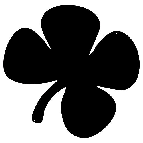 Four Leaf Clover Silhouette 17×17.5
