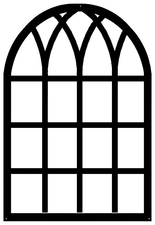Windowpane Silhouette 22.5×33