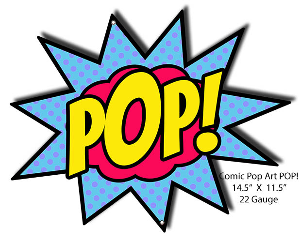 POP Comic Pop Art 11.5×14.5