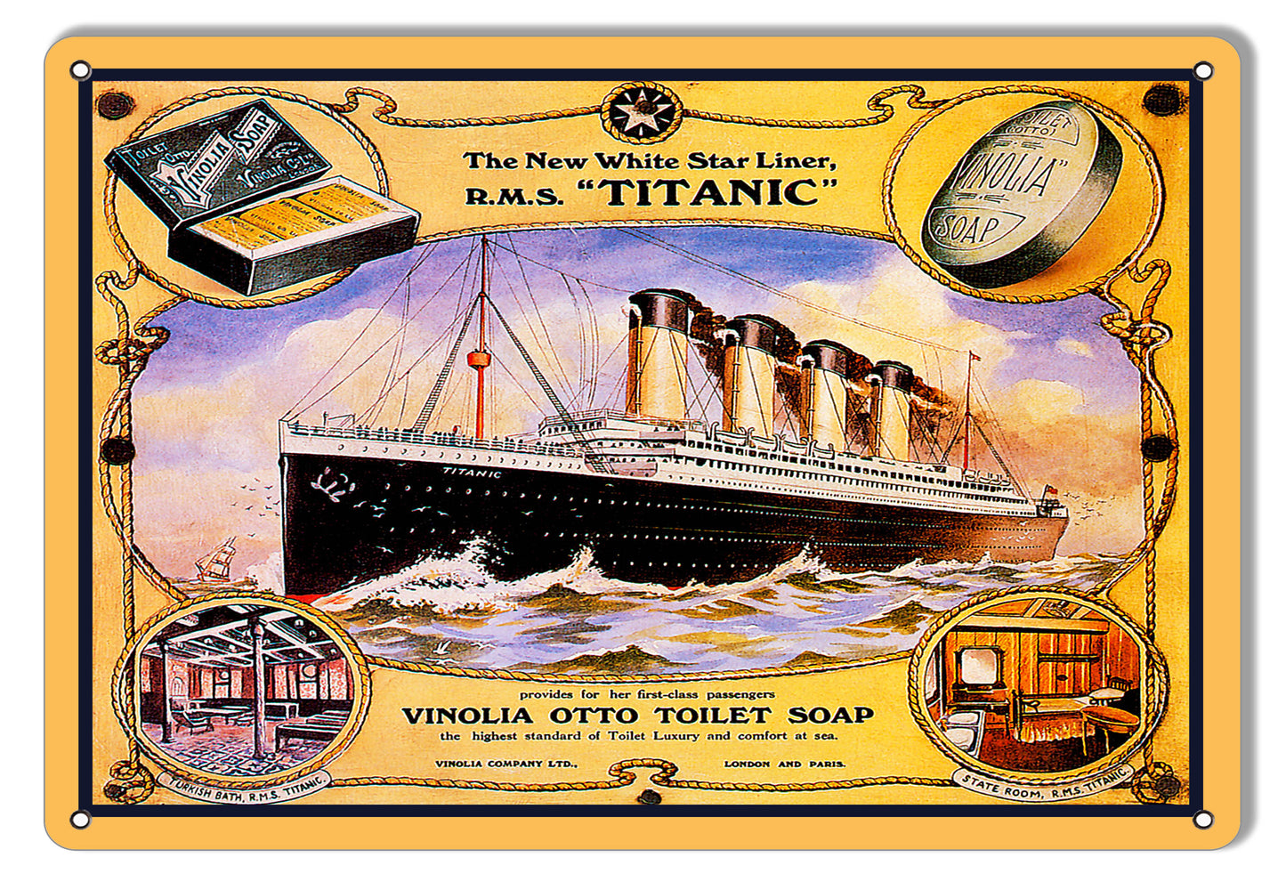 Vinolia Soap 9×12