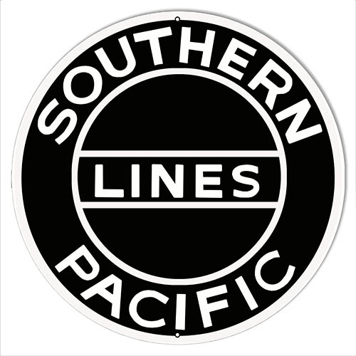 Southern Pacific Lines Railroad 18×18