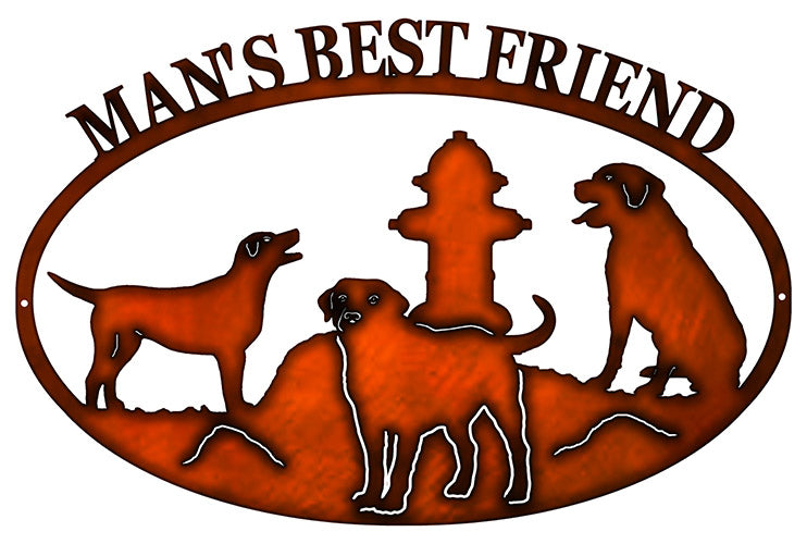 Mans Best Friend 15.5×23.6