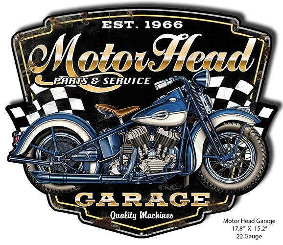Motor Head 15.2×17.8