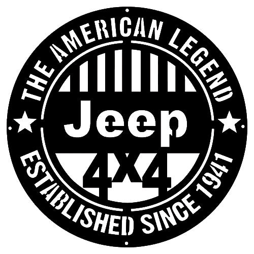Jeep Legend Silhouette 18×18