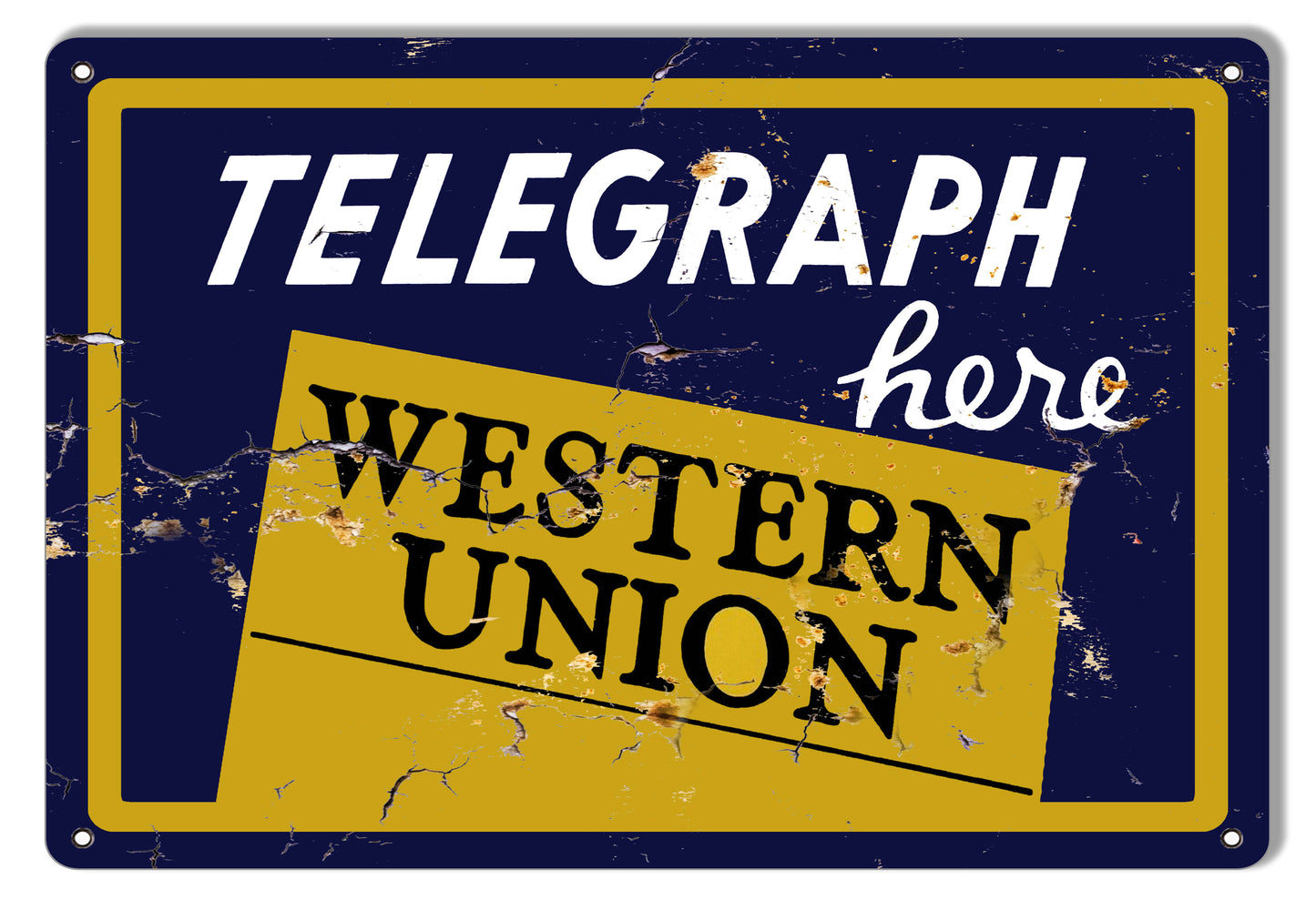 Western Union Telegraph 9×12
