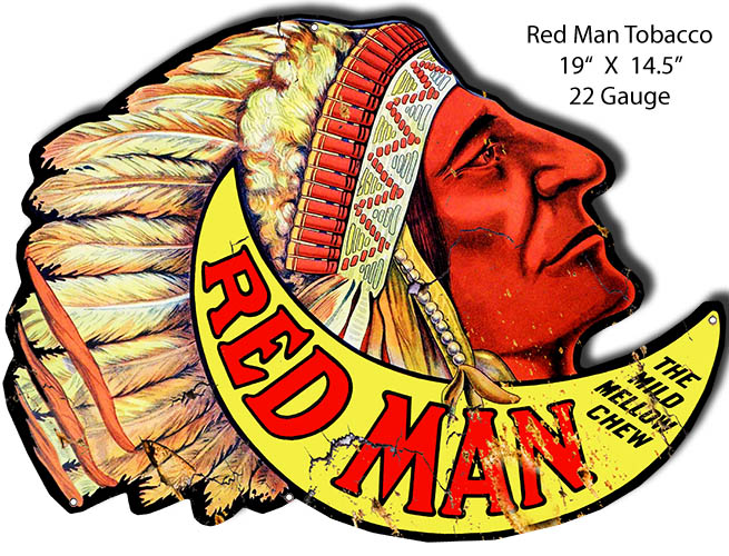 Red Man Tobacco 19×14.5