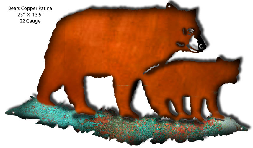 Bears 23×13.5
