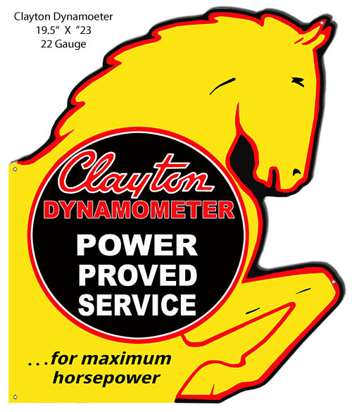 Clayton Dynamometer Garage 19.5×23