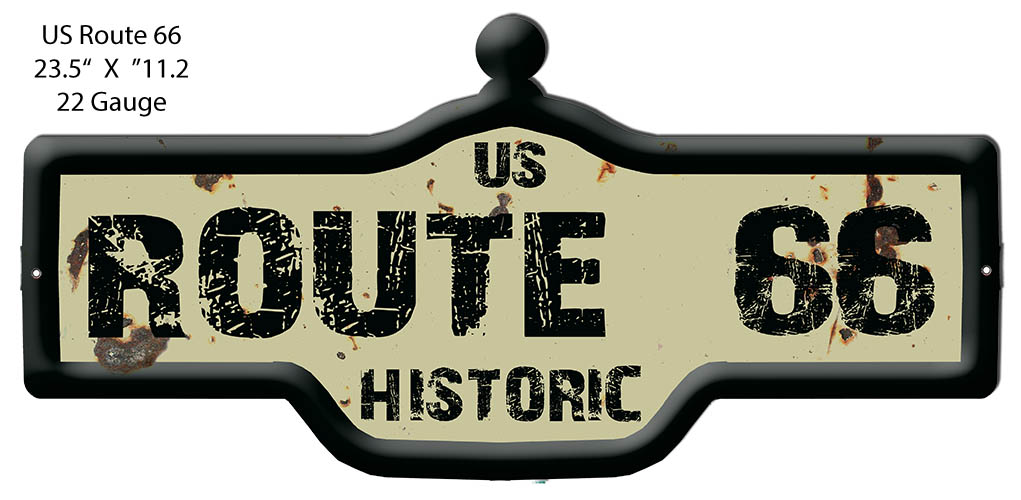 US Historic Route 66 23.5×11.2