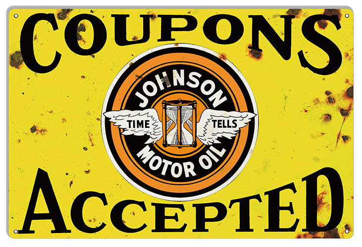 Johnson Motor Oil 16×24