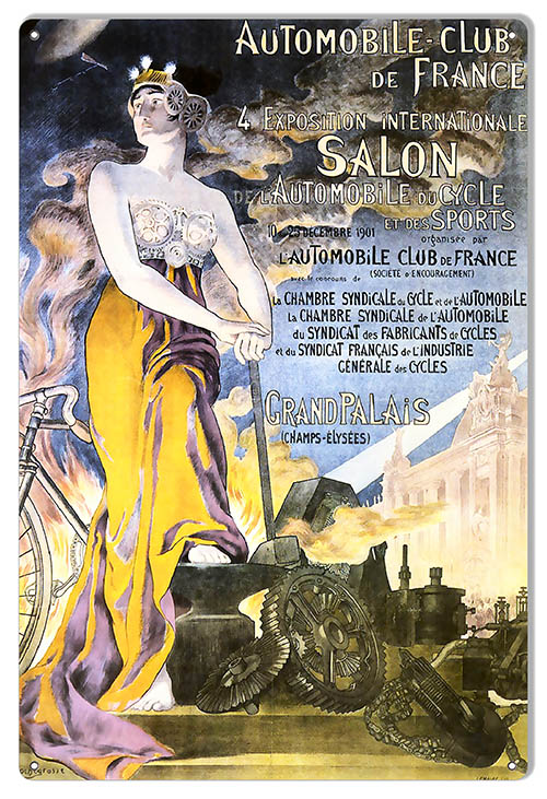 Automobile SALON Motor Speedway 16x24