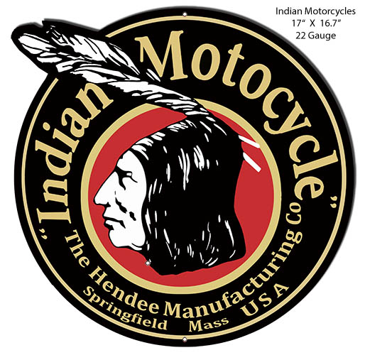 Indian Motorcycles 16.7×17