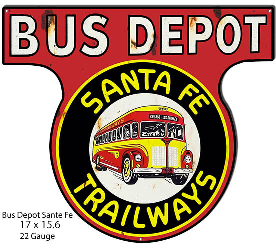 Bus Depot Santa Fe 15.6×17