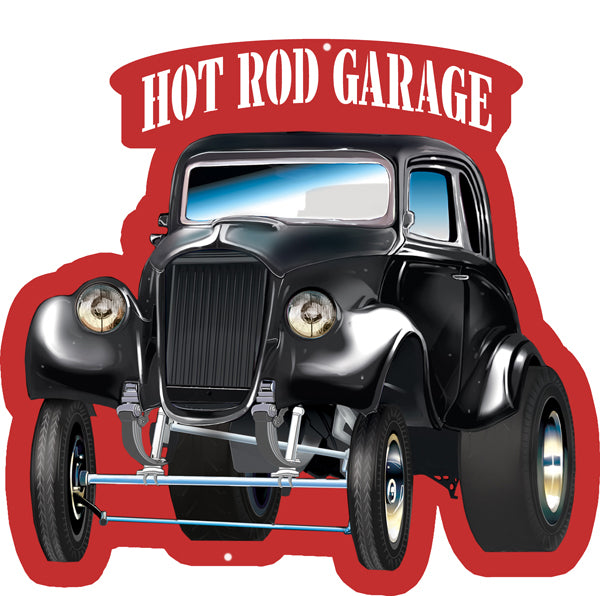 Hot Rod Classic Car 18.5×20