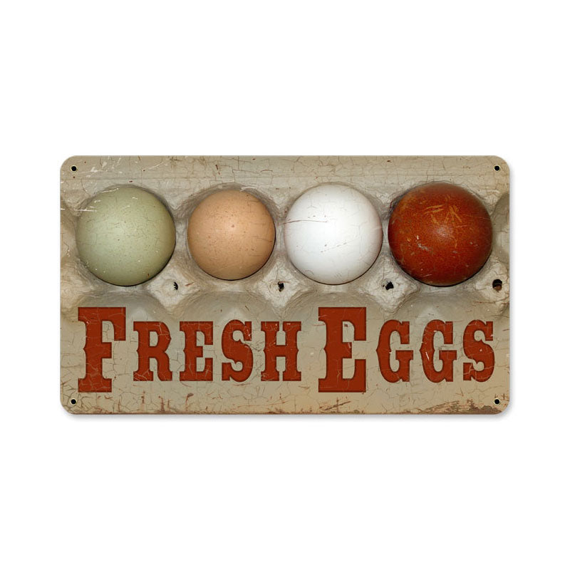 FRESH EGGS 14 x 8