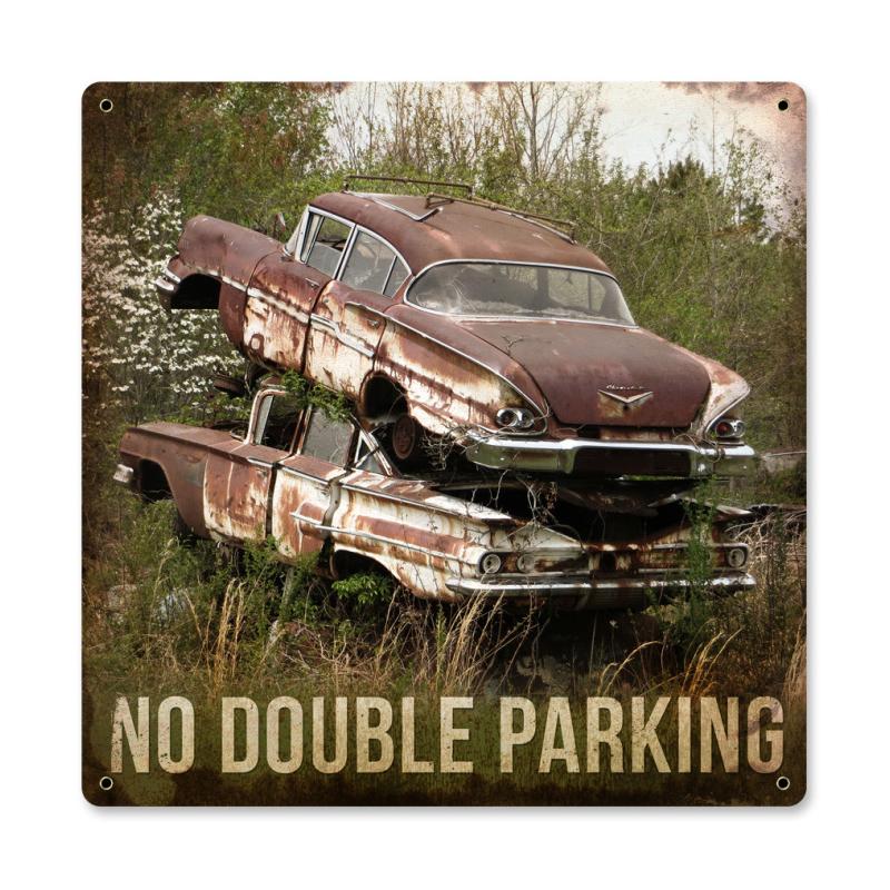 NO DOUBLE PARKING 12 x 12